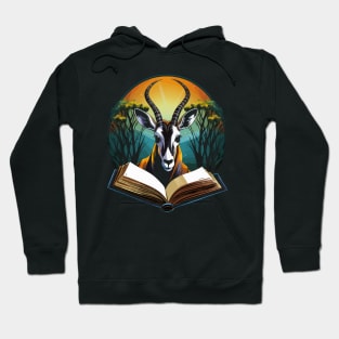 Gemsbok Reads Book Hoodie